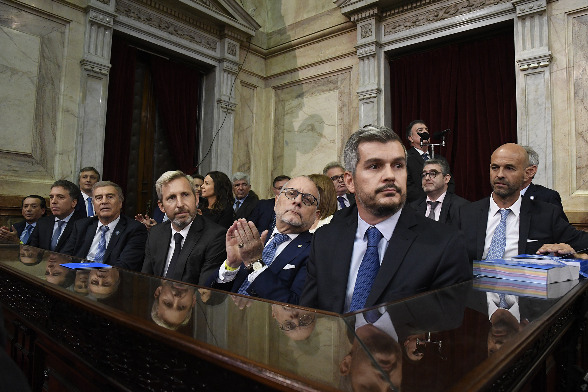 Galeria de imagenes de la noticia IMPORTANTES FIGURAS INSTITUCIONALES EN LA ASAMBLEA QUE RECIBIÓ AL PRESIDENTE 
